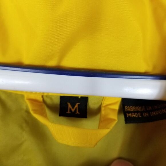 Firstgear Women Motorcycle Jacket Size M Coated Nylon Yellow Black Zip - Picture 6 of 9